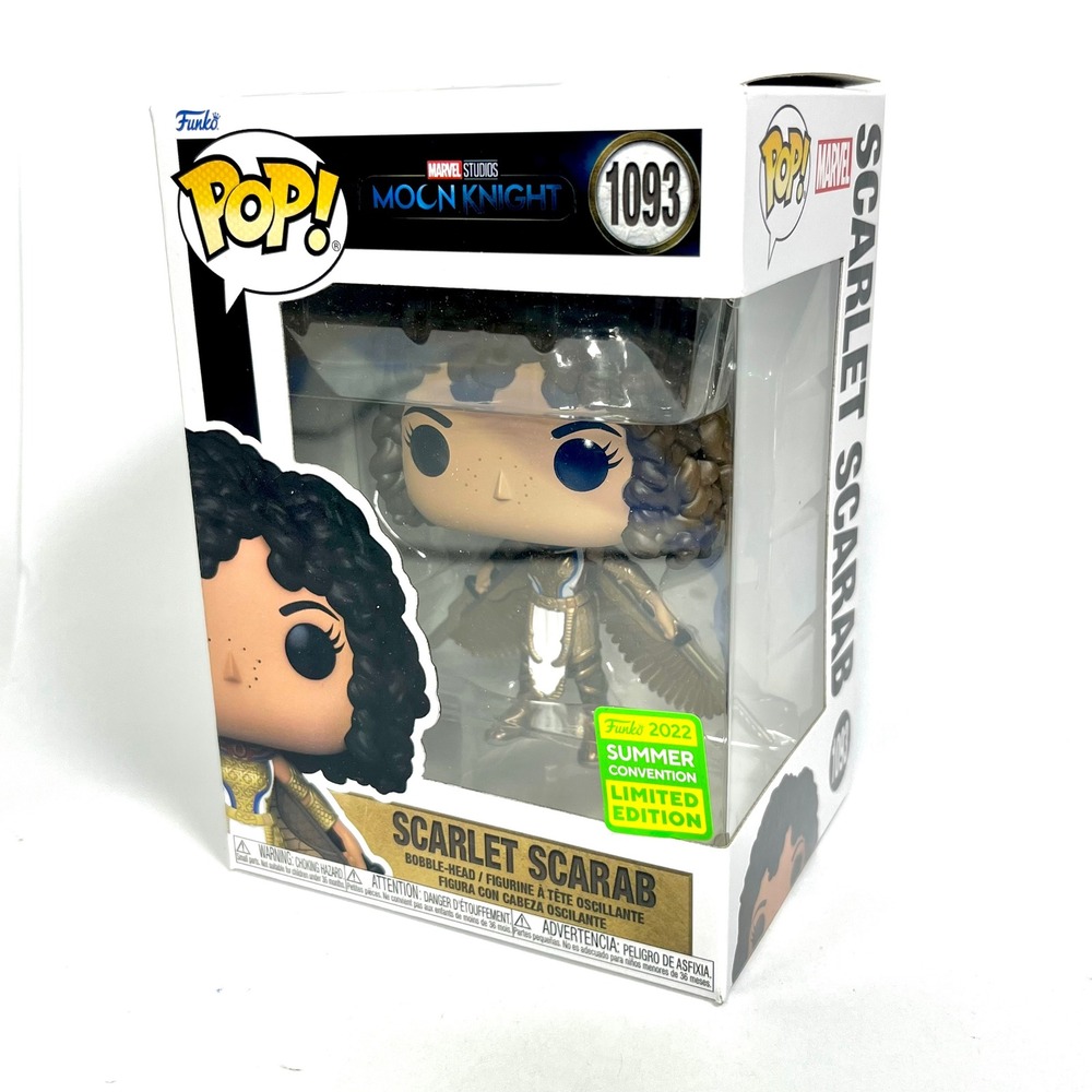 Funko Pop Scarlet Scarab 1093 Marvel Moon Knight 2022 Summer Convention New
